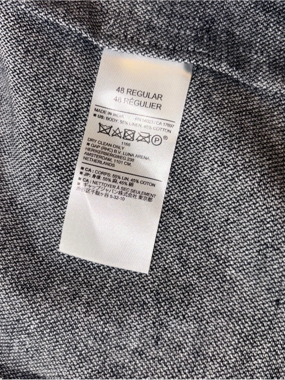 Banana Republic modern lightweight